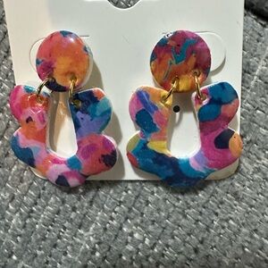 Colorful Abstract Earrings